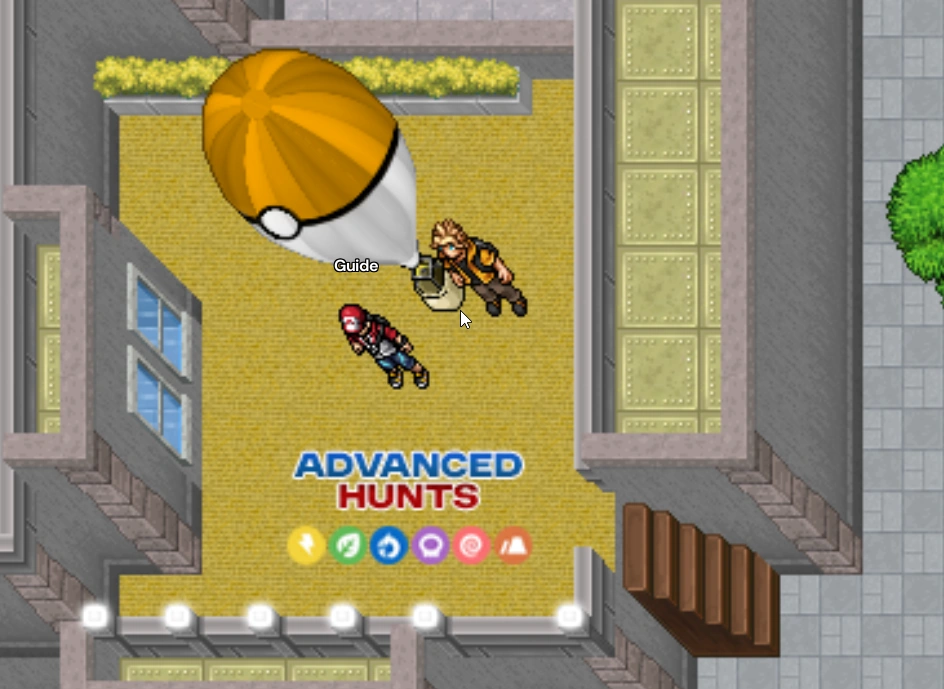 Entrada da Advanced Hunt do Time Instinct