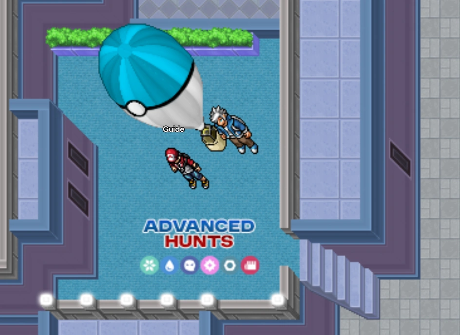 Entrada da Advanced Hunt do Time Mystic