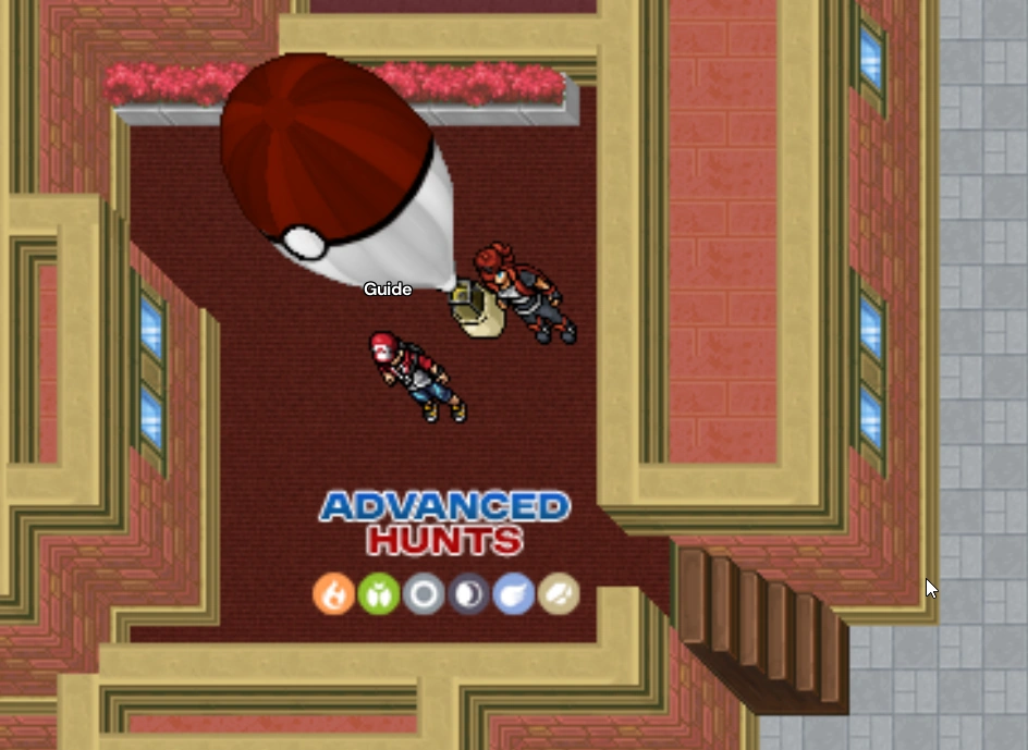 Entrada da Advanced Hunt do Time Valor